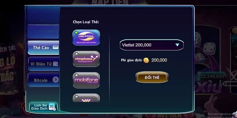 Cách rút tiền 789Club